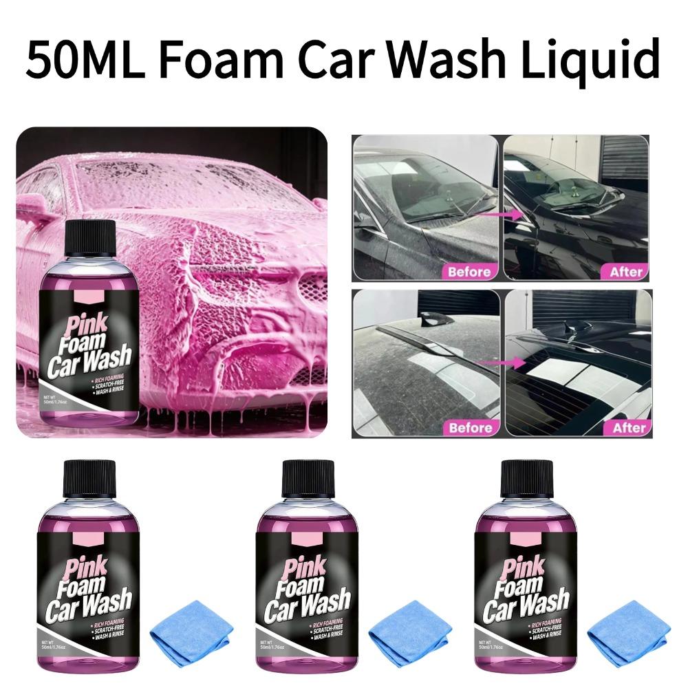 Car Accessories For Winter - 50ml Foam Car Wash Liquid Rich