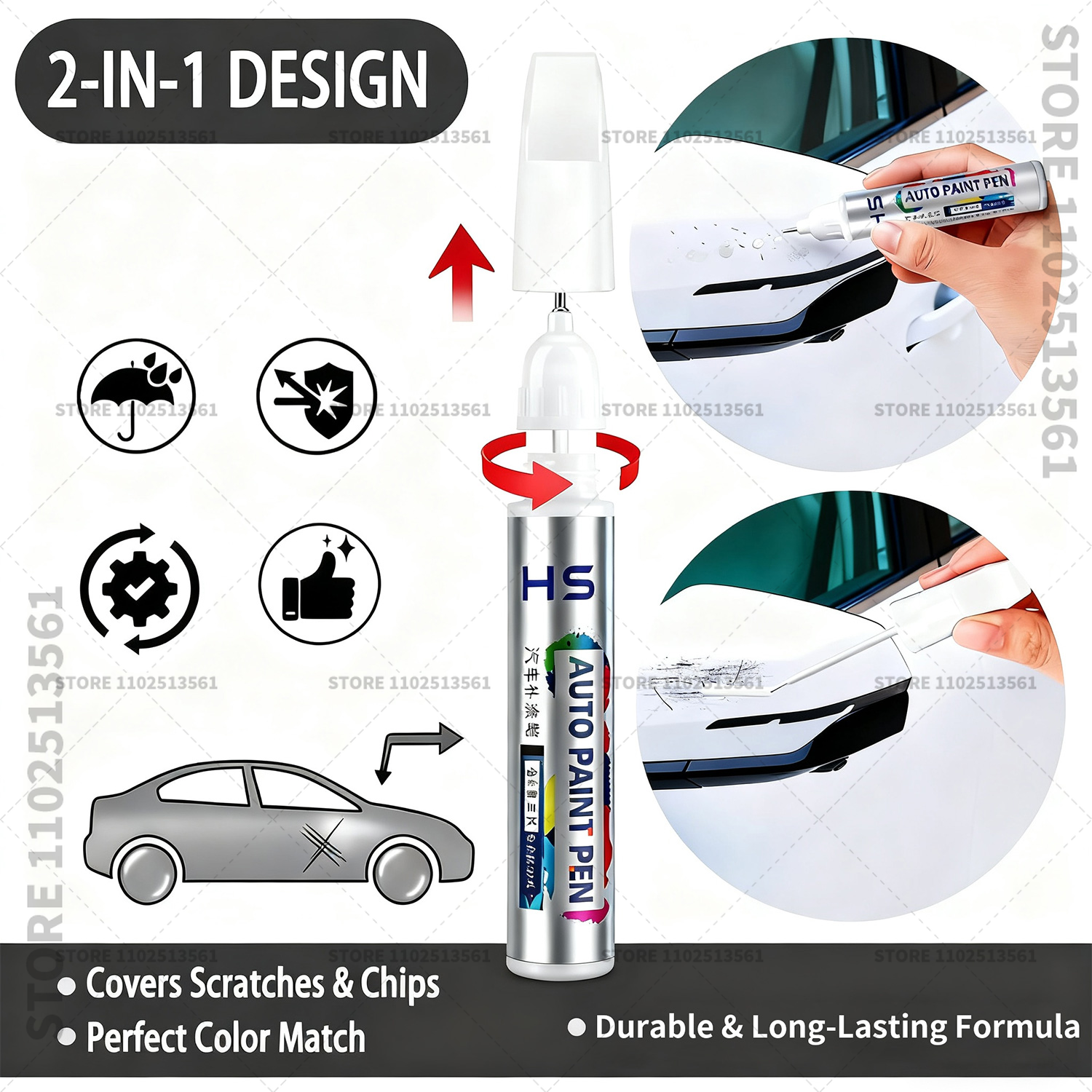 Car Paint Repair Pen Paint Scr - đánh giá và giá Volvo Car Accessories Xc90