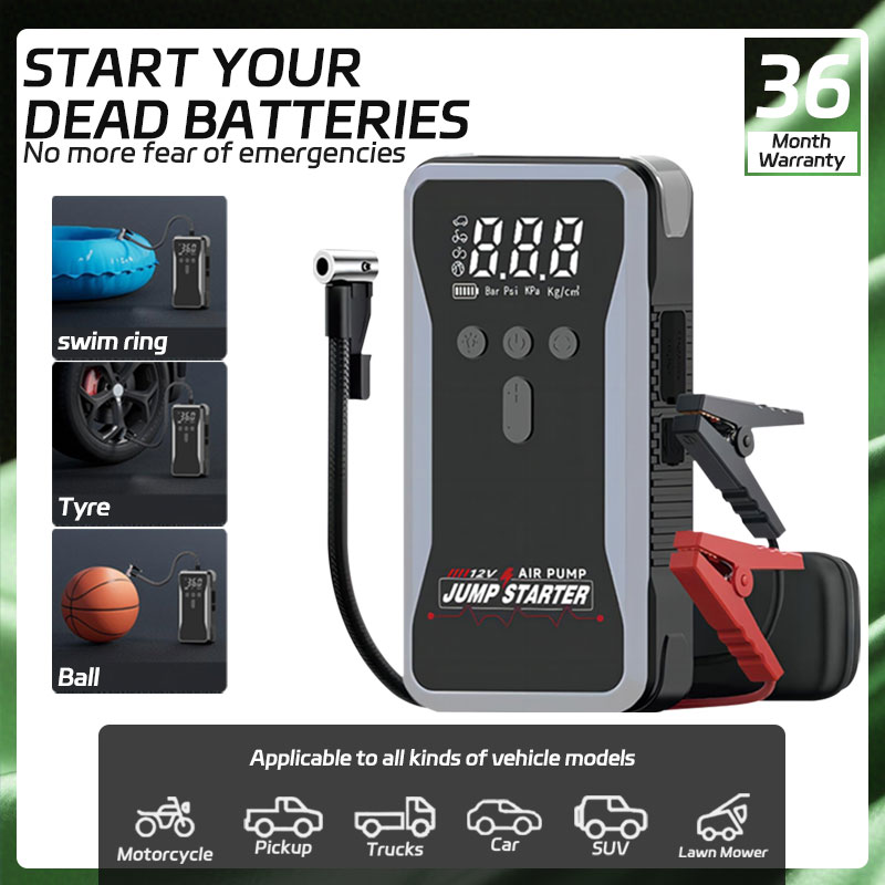 New 1000A Car Jump Starter Pow - đánh giá và giá Portable Jump Starter