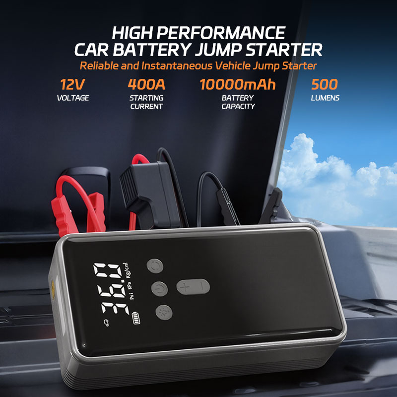 New 1000A Car Jump Starter Pow - đánh giá và giá Portable Jump Starter
