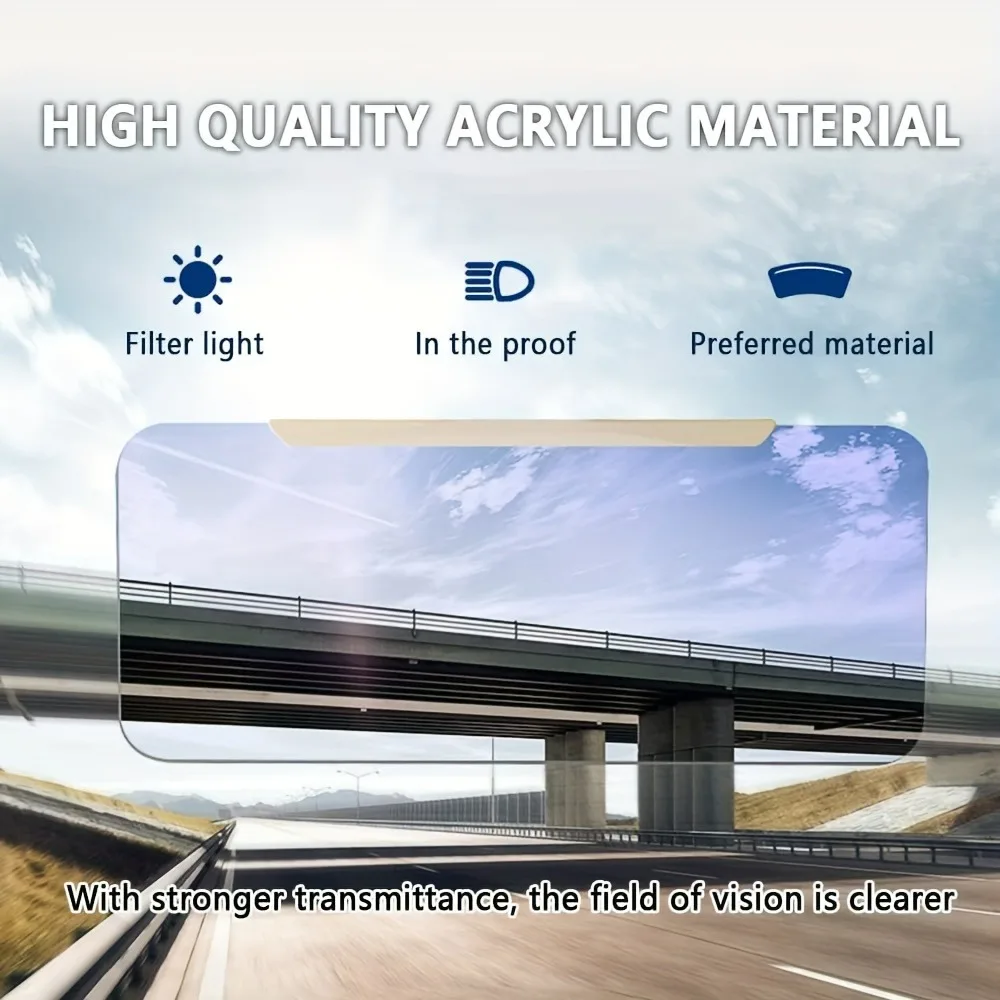 Foldable Car Sun Visor HD Anti - đánh giá và giá Car Accessories For Night Driving