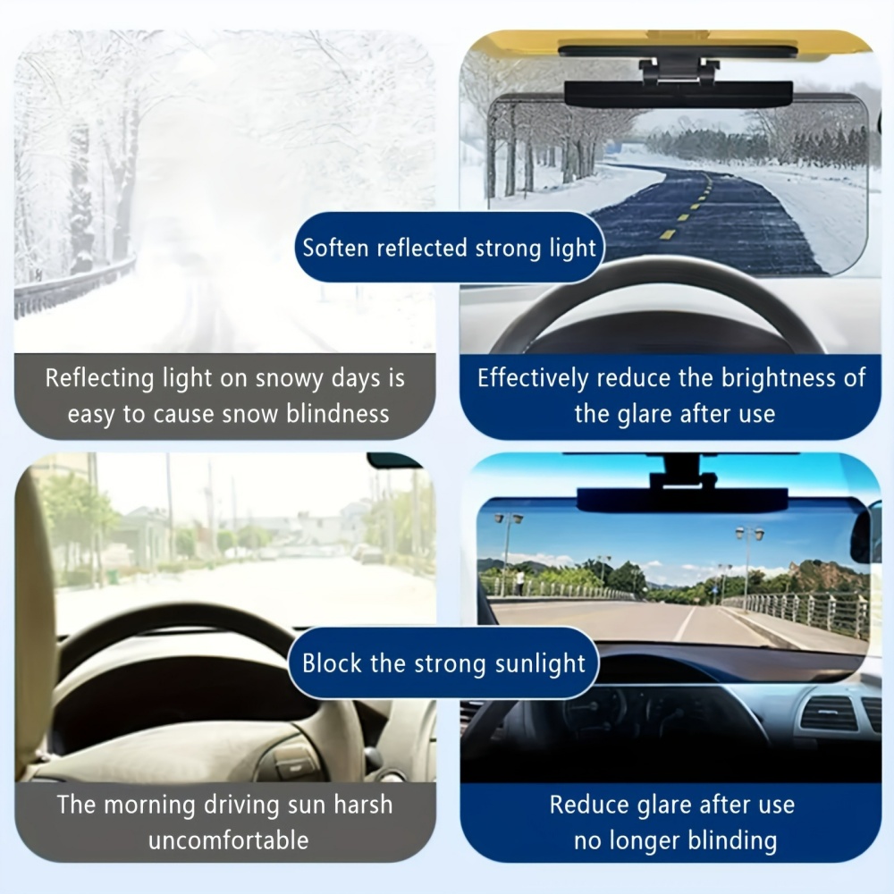 Car Sun Visor Goggle Driver's  - đánh giá và giá Car Accessories For Night Driving