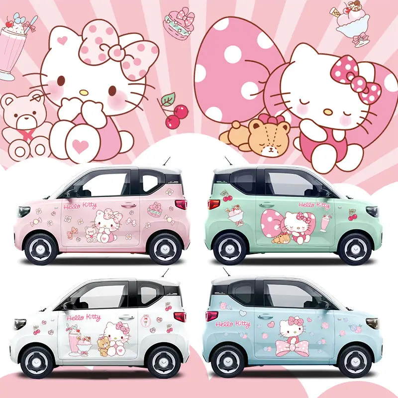 Hello Kitty Car Sticker Cover  - đánh giá và giá Car Accessories Japanese