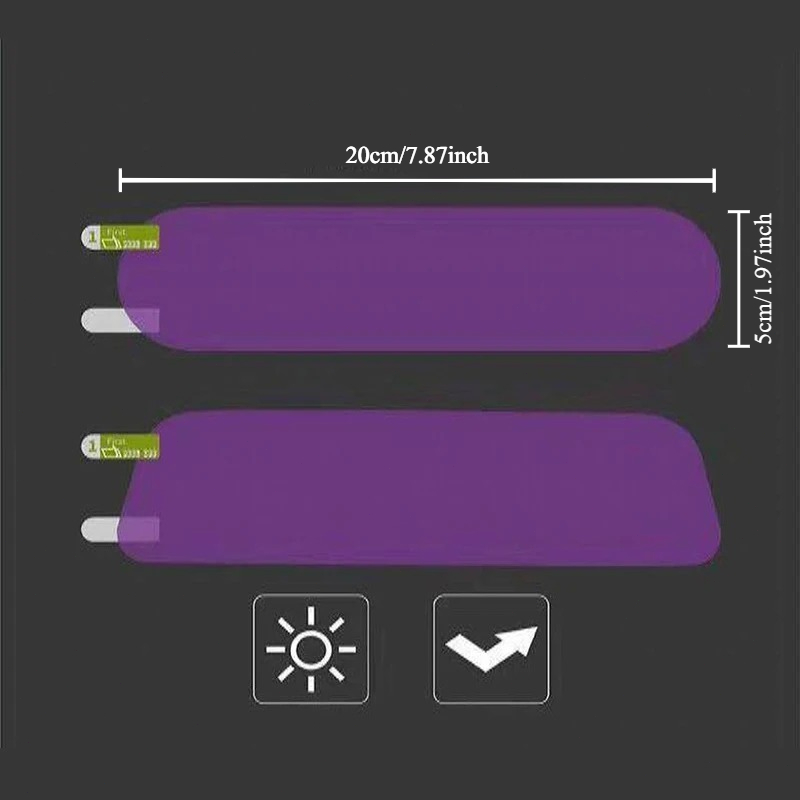 Car Interior Rearview Mirror A - đánh giá và giá Car Accessories For Night Driving