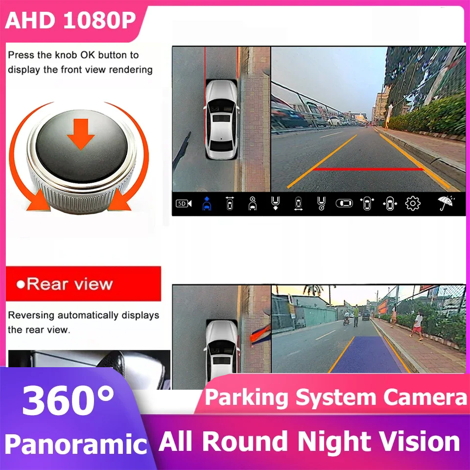 Car 360 Panoramic Camera Drivi - đánh giá và giá Car Accessories For Night Driving