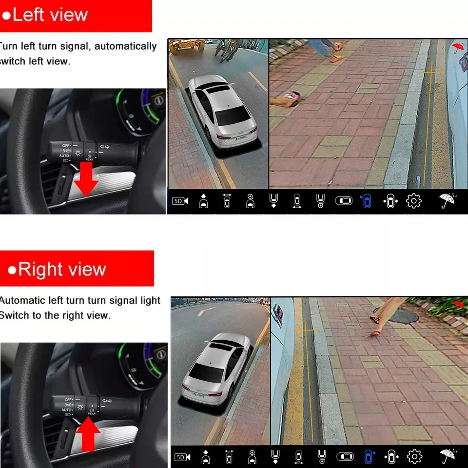 Car 360 Panoramic Camera Drivi - đánh giá và giá Car Accessories For Night Driving