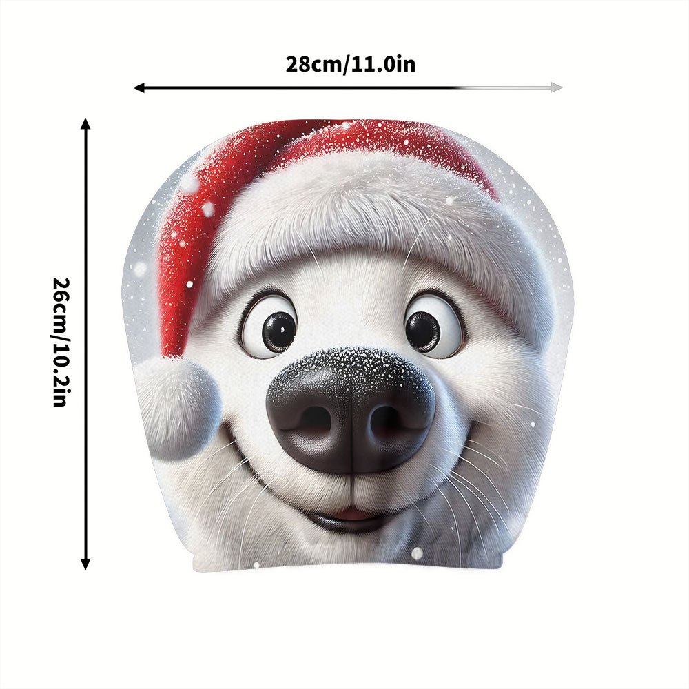 2pcs Christmas hats, cute pupp - đánh giá và giá Car Accessories For Winter