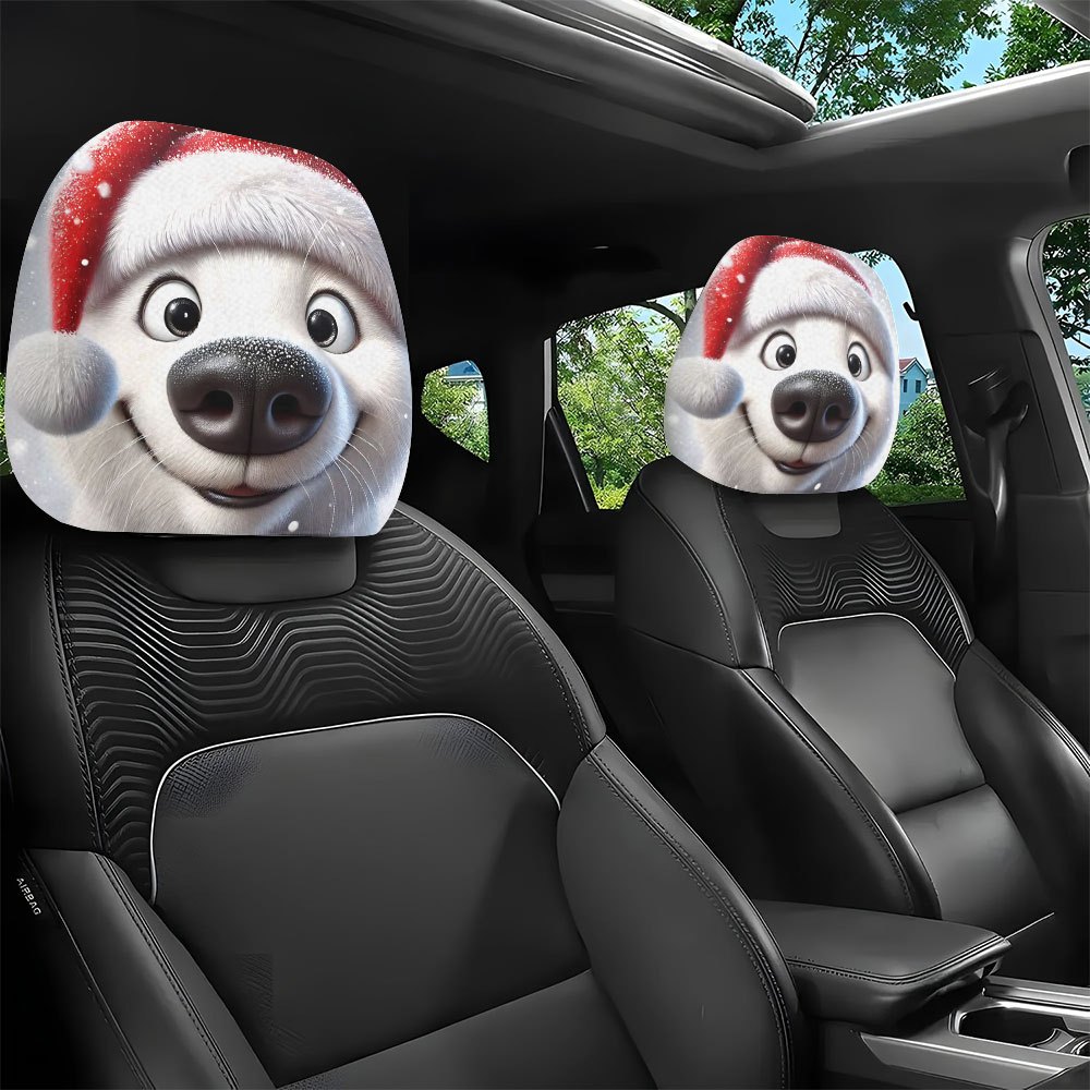2pcs Christmas hats, cute pupp - đánh giá và giá Car Accessories For Winter