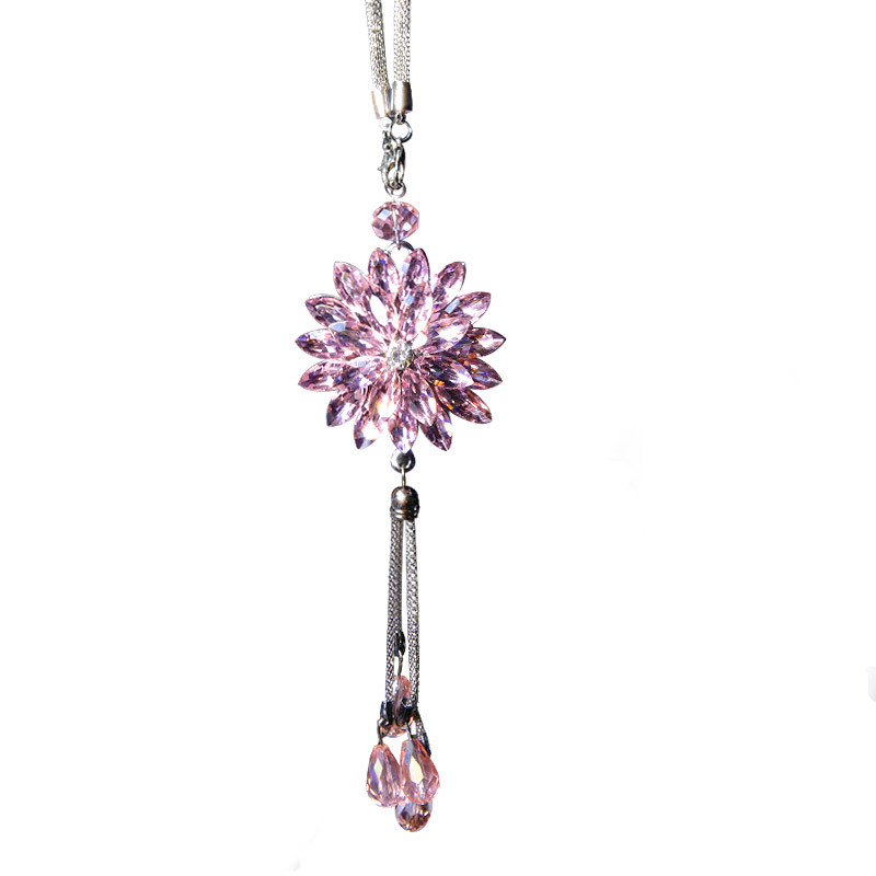 Exquisite Crystal Lotus Crysta - đánh giá và giá Car Accessories Evil Eye