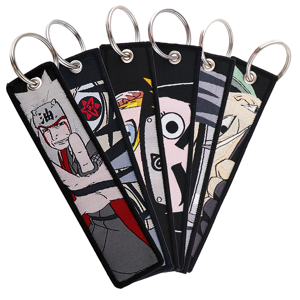 Anime Embroidery Keychain Key  - đánh giá và giá Car Accessories Japanese