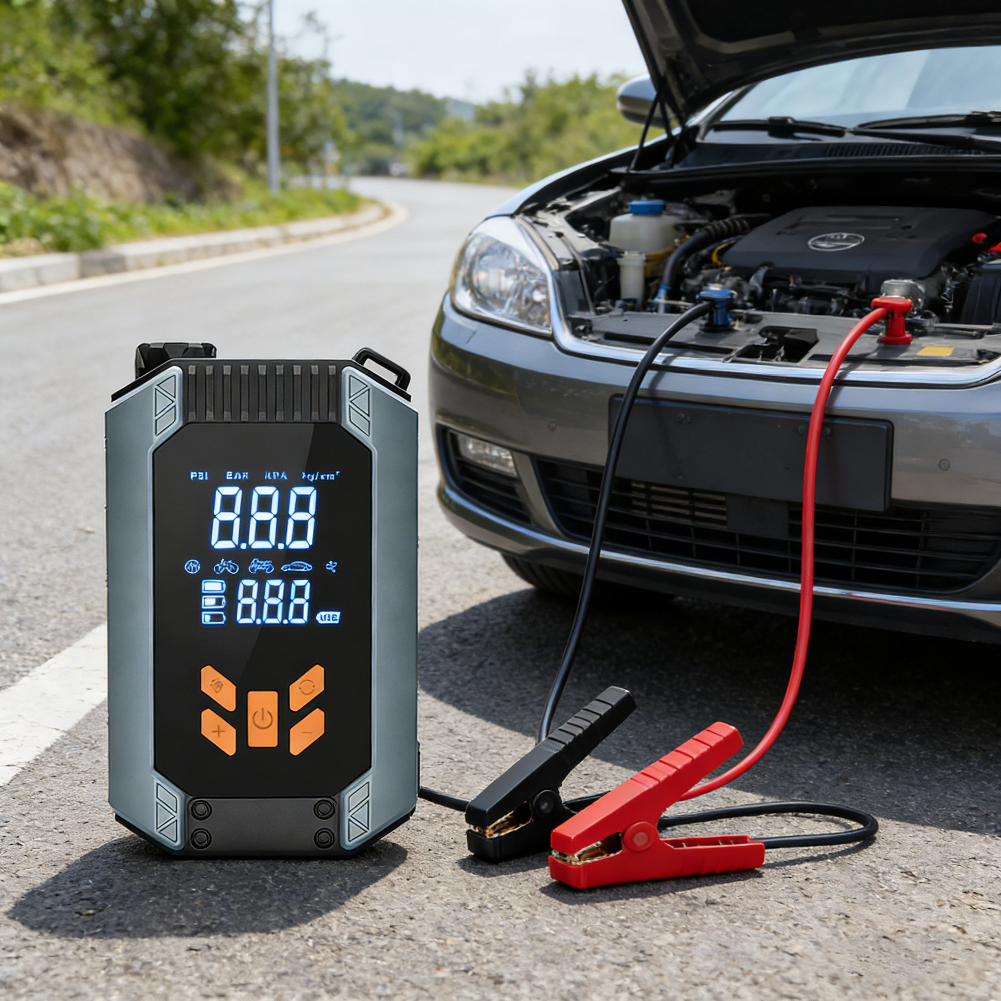 4 in 1 Portable Jump Starter 1 - đánh giá và giá Portable Jump Starter