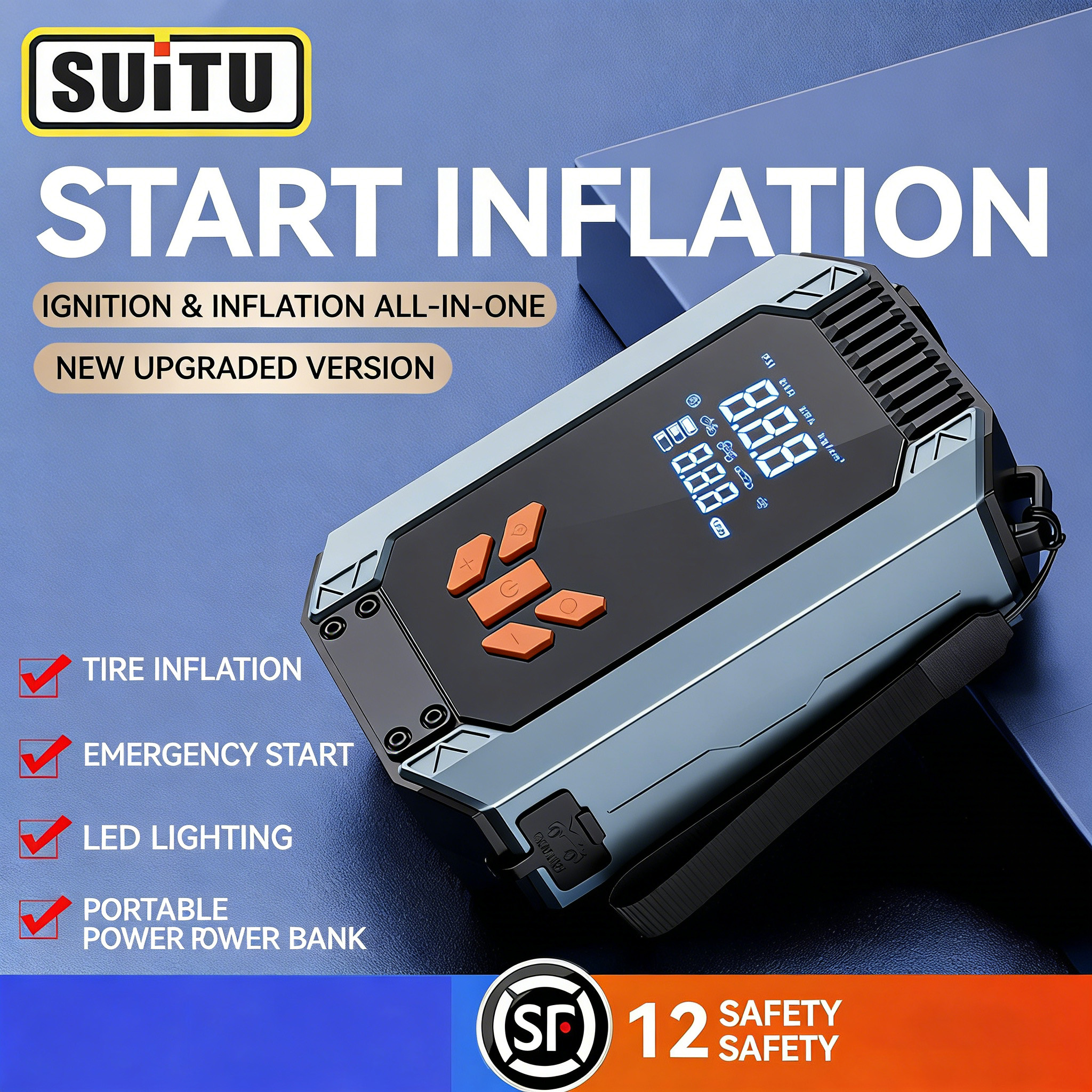 4 in 1 Portable Jump Starter 1 - đánh giá và giá Portable Jump Starter