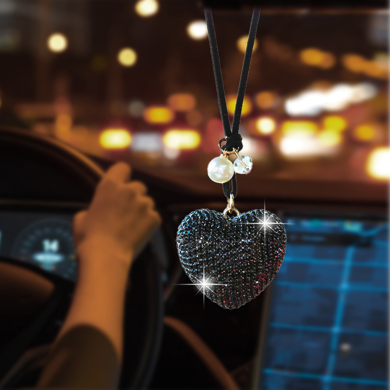 Diamond-studded love car inter - đánh giá và giá Car Accessories Evil Eye