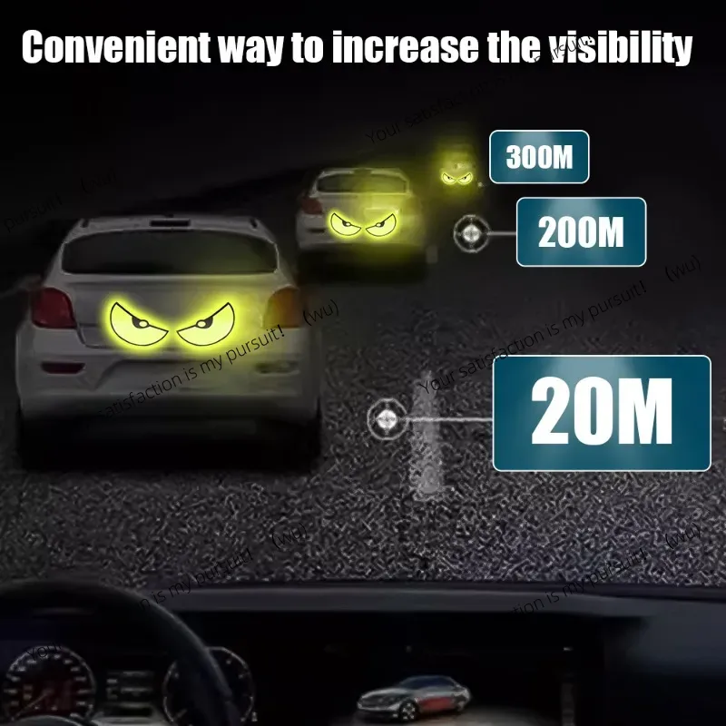 Car reflective stickers, safe  - đánh giá và giá Car Accessories For Night Driving