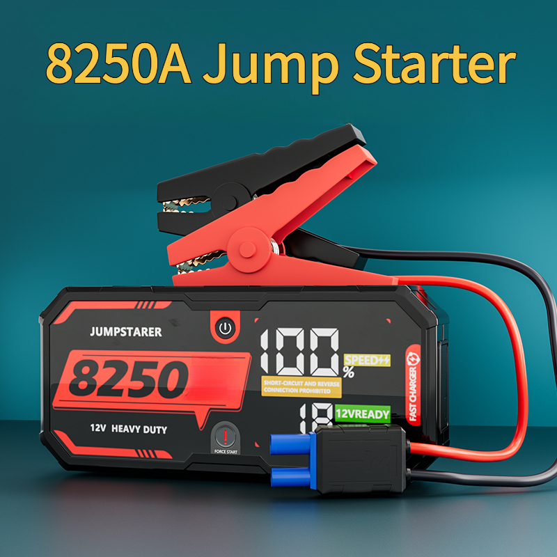 8250A 12V Car Jump Starter Por - đánh giá và giá Portable Jump Starter