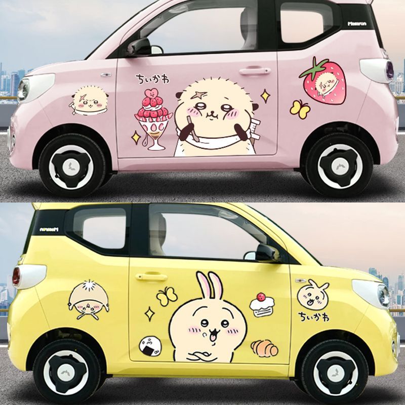 Chiikawa Car Sticker Car Film  - đánh giá và giá Car Accessories Japanese