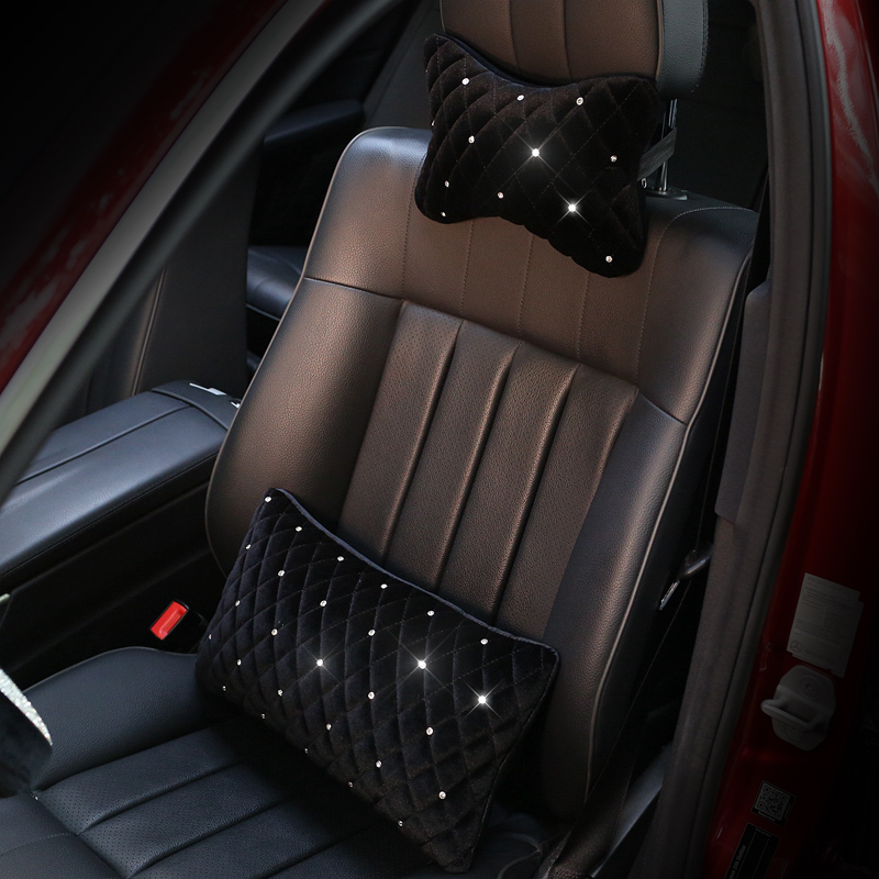 Bling Rhinestone Car Neck Pill - đánh giá và giá Car Accessories For Winter
