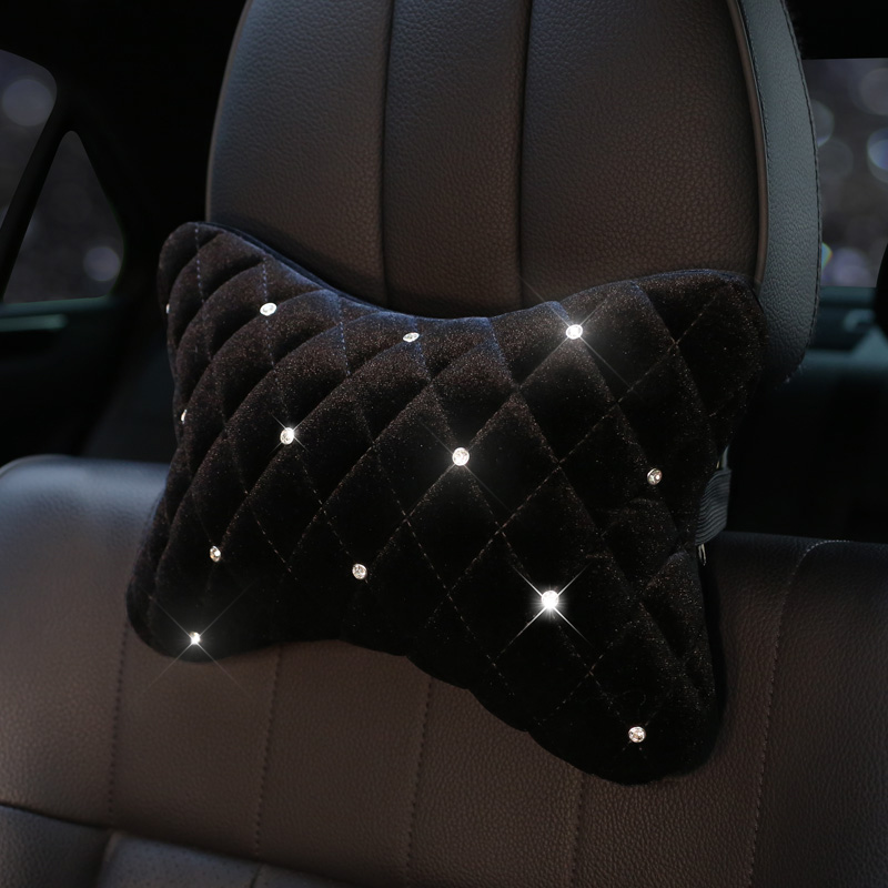 Bling Rhinestone Car Neck Pill - đánh giá và giá Car Accessories For Winter